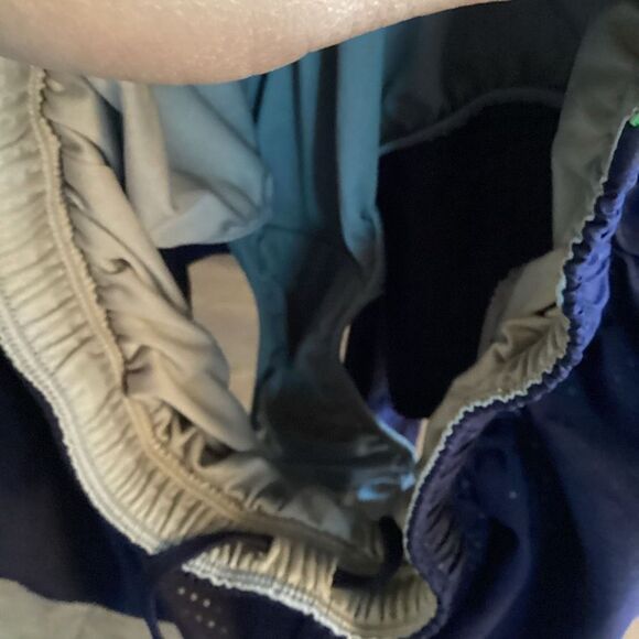 Ladies‎ Nike Running Workout Shorts small Blue - Picture 5 of 5